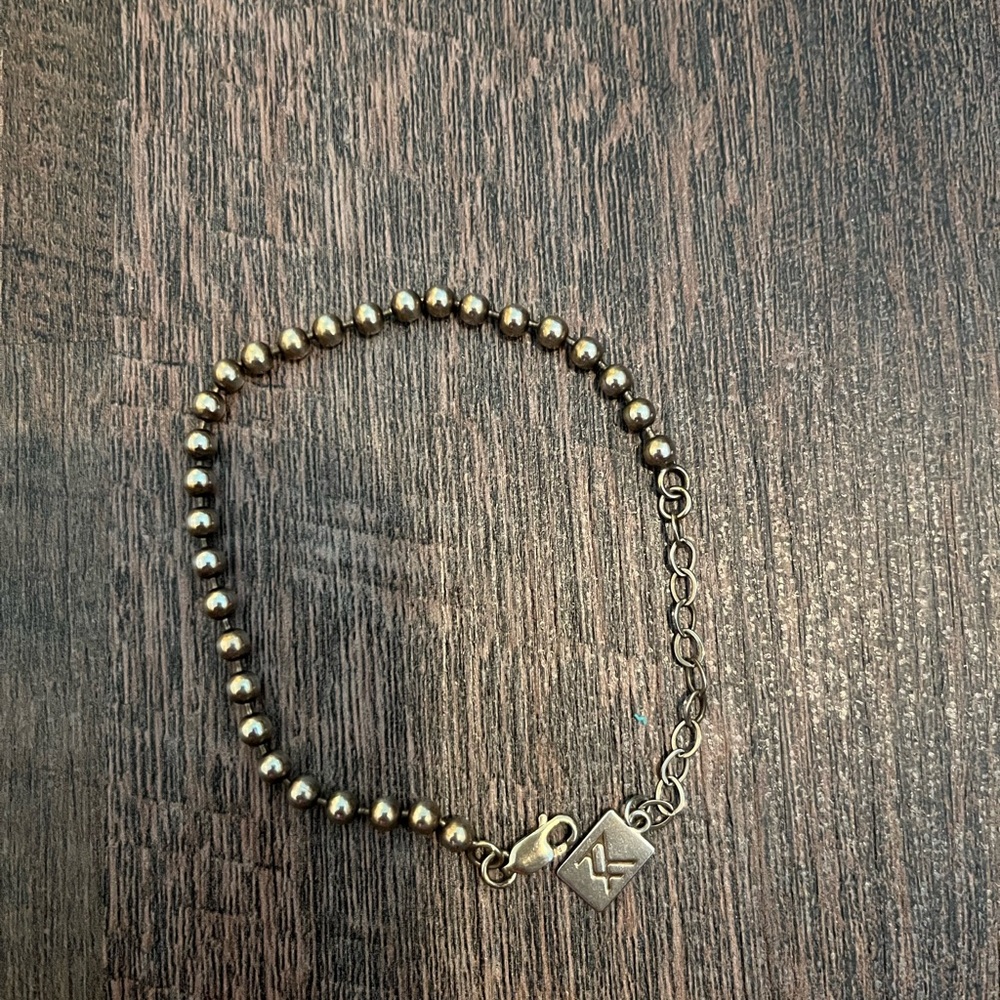 Miranda Frye Gold Beaded Bracelet